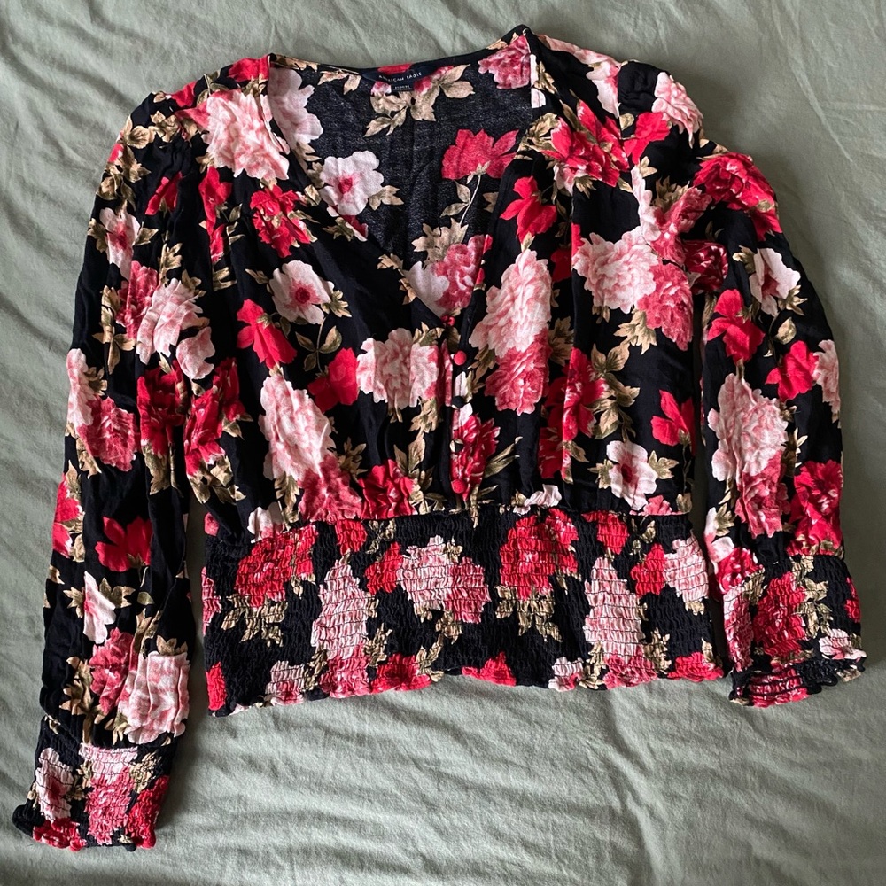 American Eagle Floral Top